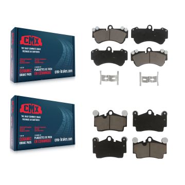 Front Rear Ceramic Brake Pads Kit For Porsche Cayenne Volkswagen Touareg KCX-100153