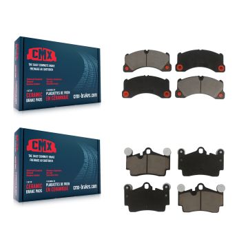 Front Rear Ceramic Brake Pads Kit For Porsche Cayenne KCX-100154