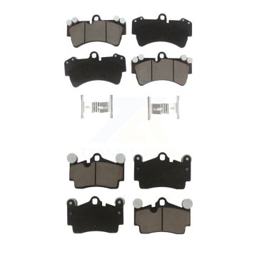 Front Rear Ceramic Brake Pads Kit For Audi Q7 Porsche Cayenne Volkswagen Touareg KCX-100155