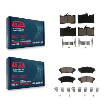 Front Rear Ceramic Brake Pads Kit For Lexus IS300 IS350 GS350 RC350 RC300 IS200t GS450h KCX-100161