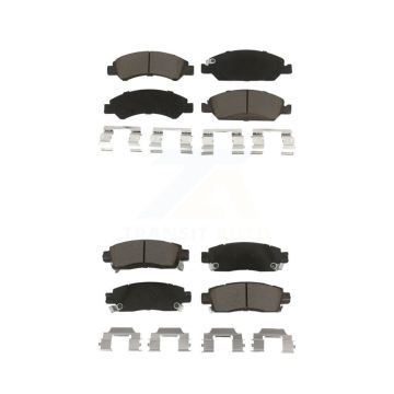 Front Rear Ceramic Brake Pads Kit For Cadillac XTS KCX-100217
