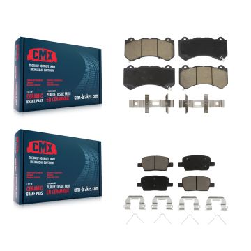 Front Rear Ceramic Brake Pads Kit For Chevrolet Camaro KCX-100243