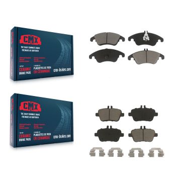 Front Rear Ceramic Brake Pads Kit For Mercedes-Benz SLK350 SLK250 SLC300 SLK300 KCX-100264