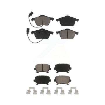 Front Rear Ceramic Brake Pads Kit For Audi A4 Quattro 3.2L/2.0L KCX-100279