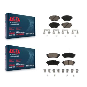 Front Rear Ceramic Brake Pads Kit For Lexus IS250 KCX-100287