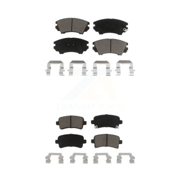Front Rear Ceramic Brake Pads Kit For Saab 9-5 KCX-100301