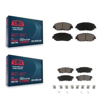 Front Rear Ceramic Brake Pads Kit For Toyota RAV4 Camry C-HR Corolla Cross Lexus Venza KCX-100327