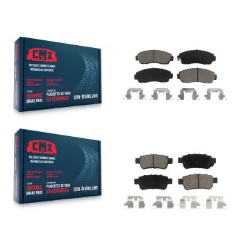 Front Rear Ceramic Brake Pads Kit For 2005-2010 Honda Odyssey KCX-100346
