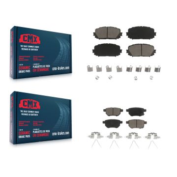 Front Rear Ceramic Brake Pads Kit For Toyota Yaris KCX-100383