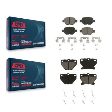 Front Rear Ceramic Brake Pads Kit For Toyota Celica KCX-100400
