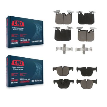 Front Rear Ceramic Brake Pads Kit For BMW 435i xDrive 440i Gran Coupe 340i 335i GT 3 KCX-100421