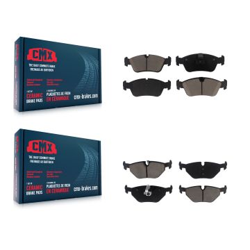 Front Rear Ceramic Brake Pads Kit For BMW Z4 325i 325Ci 320i 325xi 328i 323i 318i 323Ci KCX-100427