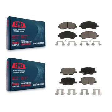 Front Rear Ceramic Brake Pads Kit For Mitsubishi RVR Outlander Sport KCX-100477