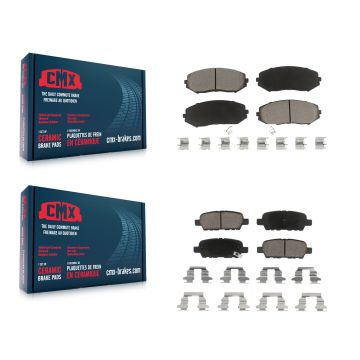 Front Rear Ceramic Brake Pads Kit For 2007-2013 Suzuki Grand Vitara KCX-100486