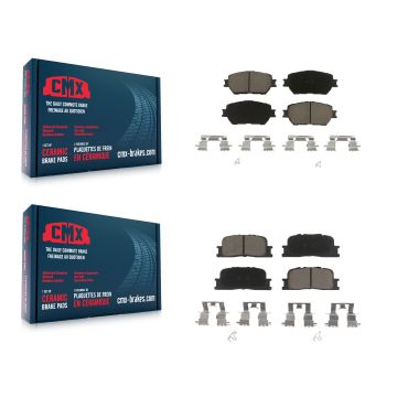 Front Rear Ceramic Brake Pads Kit For Toyota Camry Vehicles Manufactured In Japan KCX-100494