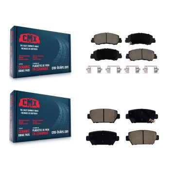 Front Rear Ceramic Brake Pads Kit For Mitsubishi Eclipse Cross With Manual Parking KCX-100542
