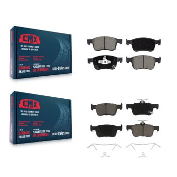 Front Rear Ceramic Brake Pads Kit For 2023-2024 Honda Accord Acura Integra KCX-100563