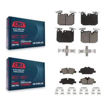 Front Rear Ceramic Brake Pads Kit For Mini Cooper KCX-100575