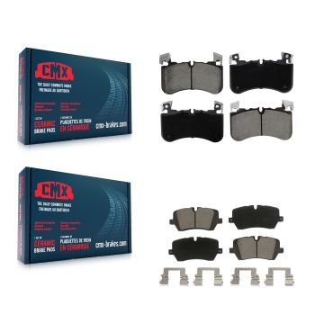 Front Rear Ceramic Brake Pads Kit For Land Rover Discovery Range KCX-100602