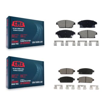Front Rear Ceramic Brake Pads Kit For Chevrolet Cruze Buick Trax Encore Verano Orlando KCX-100610