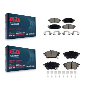 Front Rear Ceramic Brake Pads Kit For 2020-2023 Nissan Sentra Disc rear brakes KCX-100620