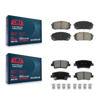 Front Rear Ceramic Brake Pads Kit For Hyundai Elantra With Manual Parking KCX-100657