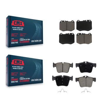 Front Rear Ceramic Brake Pads Kit For Mercedes-Benz GLC300 Without Sport Package KCX-100670