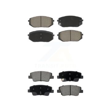 Front Rear Ceramic Brake Pads Kit For Hyundai Ioniq 5 Kia EV6 6 KCX-100681