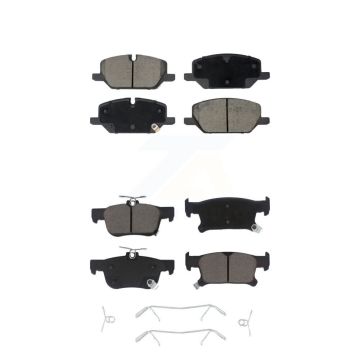 Front Rear Ceramic Brake Pads Kit For 2020 Buick Envision From Chassis  VIN # LS723983 KCX-100684