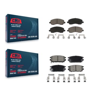 Front Rear Ceramic Brake Pads Kit For Mitsubishi Eclipse Galant KCX-100688