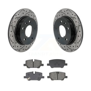 Rear Drill Slot Brake Rotors Semi-Metallic Pad Kit For Chevrolet Trailblazer Buick Encore KDS-101161