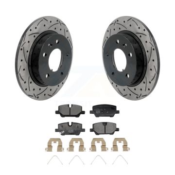 Rear Drilled Slot Brake Rotor & Ceramic Pad Kit For Chevrolet Trailblazer Buick Encore GX KDT-101399