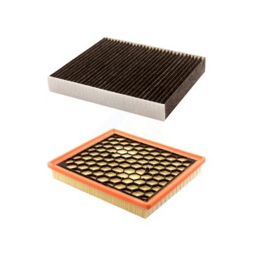 1x Air + 1x Cabin Filter (2 Total) Kit For Buick LaCrosse Chevrolet Malibu Regal Saab 9-5 KFL-100034