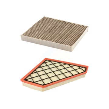 1x Air + 1x Cabin Filter (2 Total) Kit For Cadillac Chevrolet Camaro ATS CTS KFL-100041