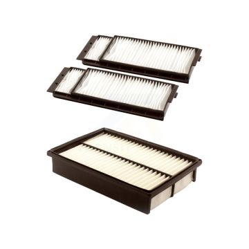 1x Air + 1x Cabin Filter (2 Total) Kit For Mazda 3 5 Sport KFL-100085
