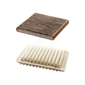 1x Air + 1x Cabin Filter (2 Total) Kit For Toyota Corolla Yaris Matrix Pontiac Vibe iM xD KFL-100101