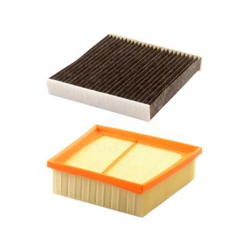 1x Air + 1x Cabin Filter (2 Total) Kit For Ford Fiesta KFL-100125