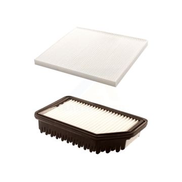 1x Air + 1x Cabin Filter (2 Total) Kit For 2012-2017 Hyundai Accent Kia Rio Veloster KFL-100133