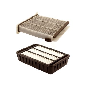 1x Air + 1x Cabin Filter (2 Total) Kit For 2008 Mitsubishi Outlander Lancer KFL-100150