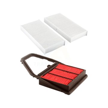 1x Air + 1x Cabin Filter (2 Total) Kit For Honda Civic Acura EL KFL-100209