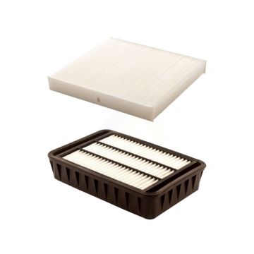 1x Air + 1x Cabin Filter (2 Total) Kit For Mitsubishi Lancer Outlander Sport RVR KFL-100228