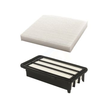 1x Air + 1x Cabin Filter (2 Total) Kit For Honda Civic CR-V KFL-100303