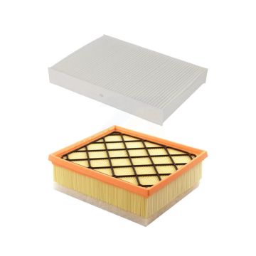 1x Air + 1x Cabin Filter (2 Total) Kit For Volvo S60 XC60 V60 Cross Country XC70 KFL-100309