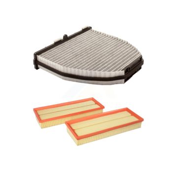 1x Air + 1x Cabin Filter (2 Total) Kit For Mercedes-Benz GLK350 C300 C350 C250 E350 C230 KFL-100313