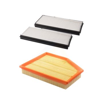 1x Air + 1x Cabin Filter (2 Total) Kit For BMW 530i 530xi 528i xDrive 525i 528xi 525xi KFL-100331