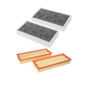 1x Air + 1x Cabin Filter (2 Total) Kit For Mercedes-Benz ML350 R350 GL450 GL550 ML550 KFL-100335
