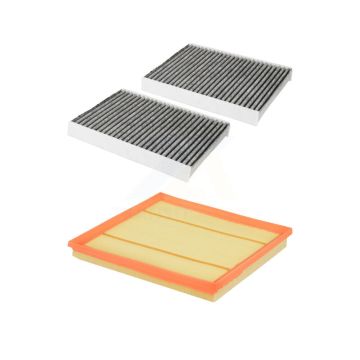 1x Air + 1x Cabin Filter (2 Total) Kit For BMW 535i xDrive GT 640i Gran Coupe 740Li 740Ld KFL-100389