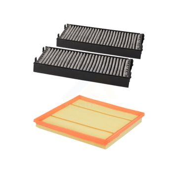 1x Air + 1x Cabin Filter (2 Total) Kit For BMW X5 X6 KFL-100400
