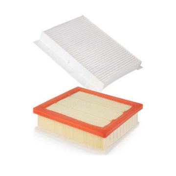 1x Air + 1x Cabin Filter (2 Total) Kit For Jeep Compass Renegade Fiat 500X KFL-100406