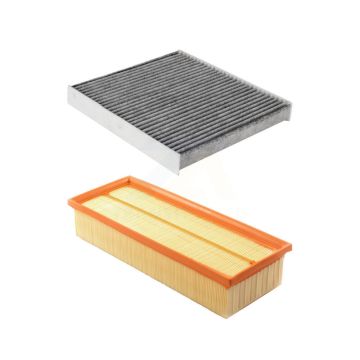 1x Air + 1x Cabin Filter (2 Total) Kit For Volkswagen Golf SportWagen Audi Q3 KFL-100410